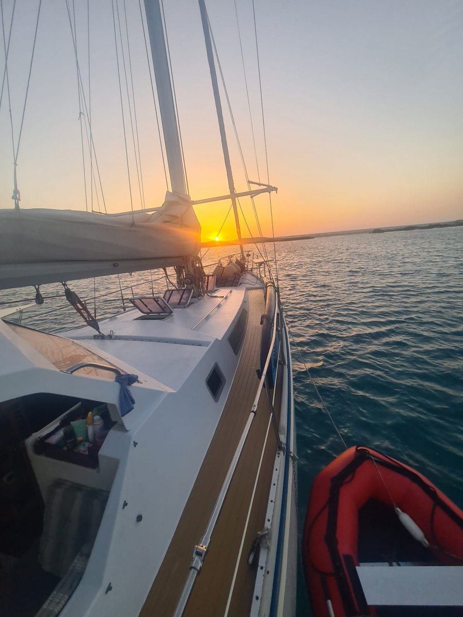 Nautische Navigationskurs auf hoher See