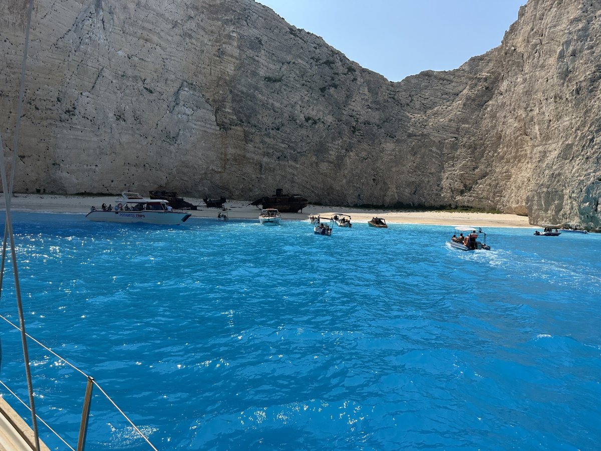 Excursión en barco por las Islas Jónicas