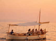 Tour al tramonto in llaüt elettrico da Puerto Portals