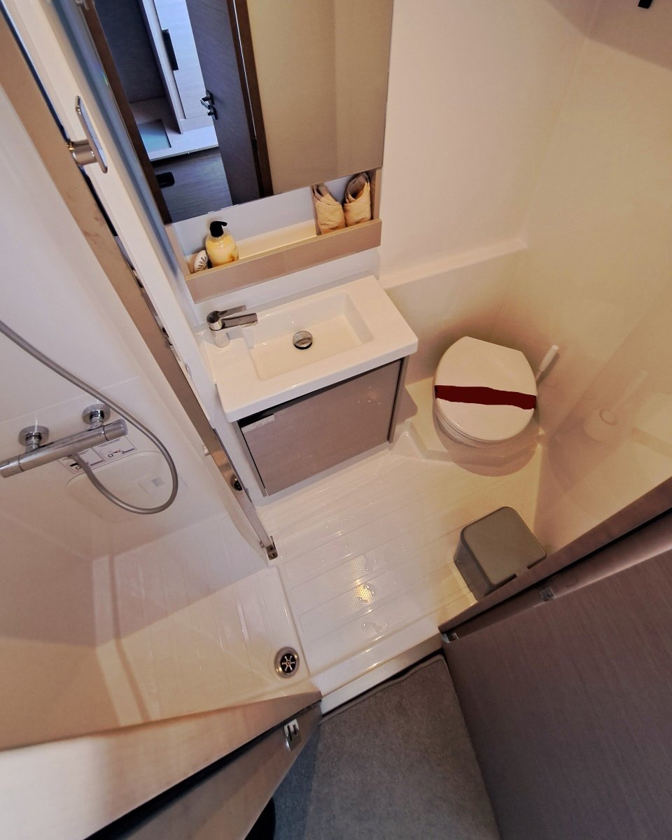 Catamarán en el Atlántico hacia las Azores