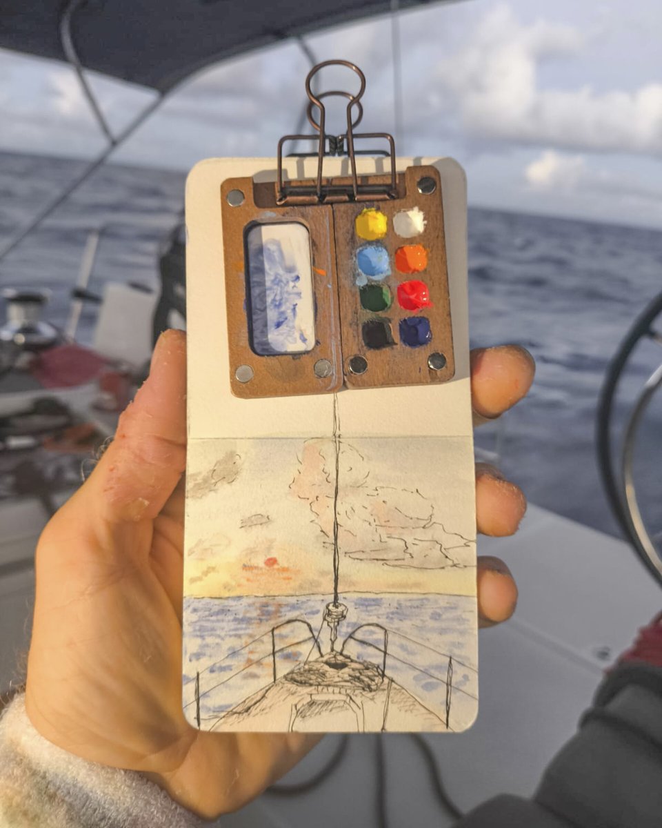 Learn navigation in the Atlantic in a catamaran