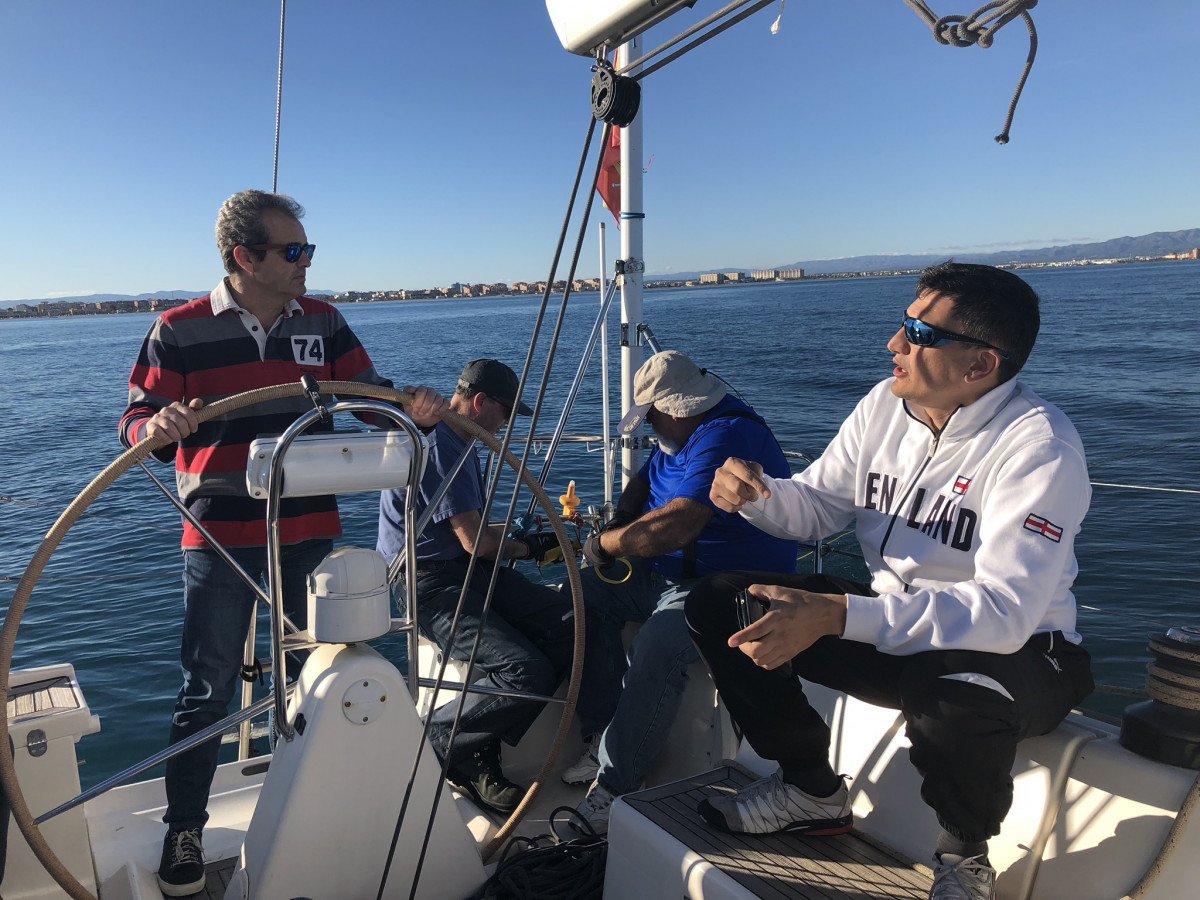 Sailing in the Mediterranean