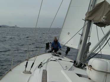 Sailing qualification practices in Vigo
