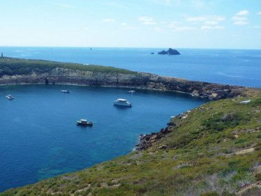 Navigation durch die Columbretes-Inseln von Barcelona aus