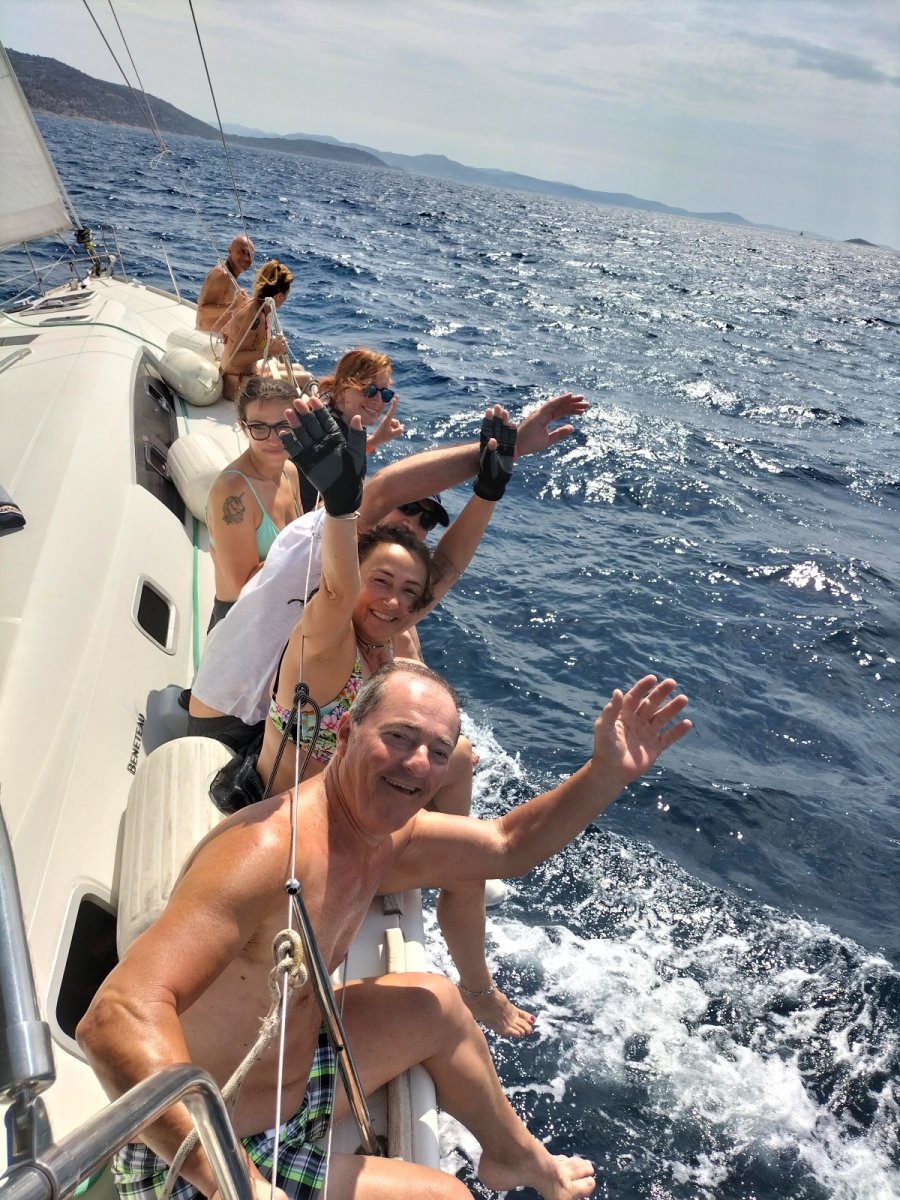 Sailing cruise through the Kornati Islands