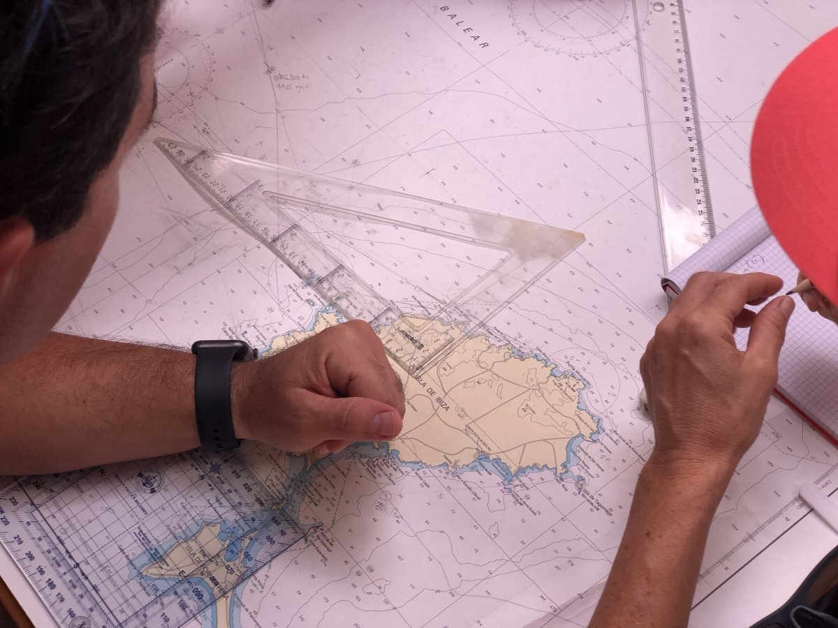 Navegación en gran velero por el Mediterráneo español