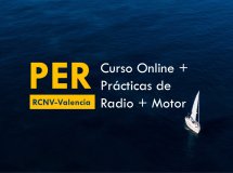 Bootnavigation in Valencia mit Übungen und Radio.