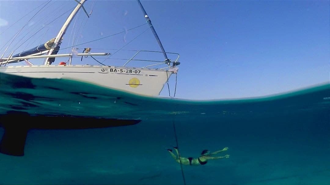 Navegando en el Mediterráneo