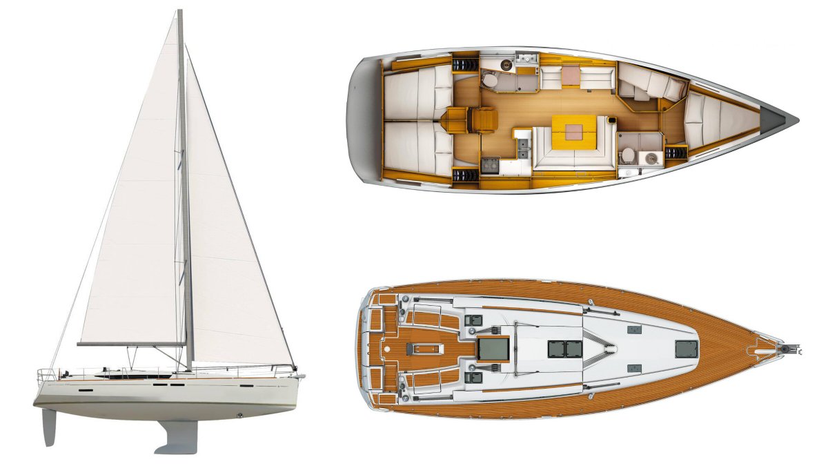 Velero - Jeanneau - 2 baños