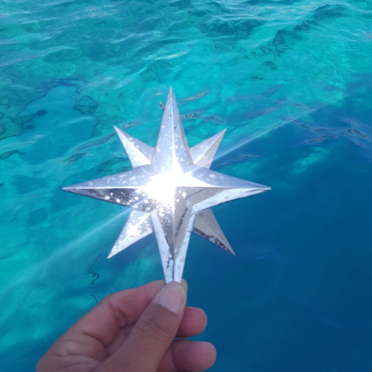 Estrella en el agua