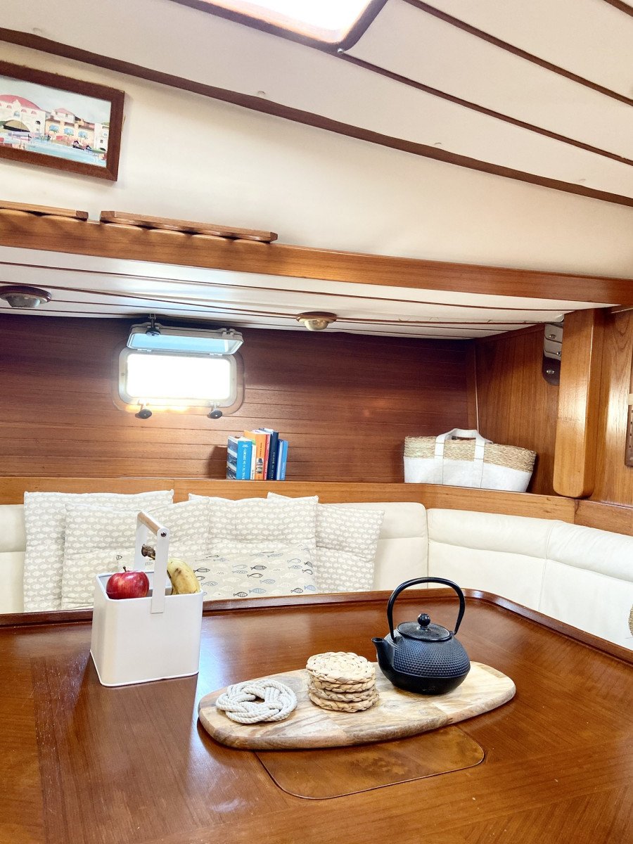 Segelboot im Mittelmeer