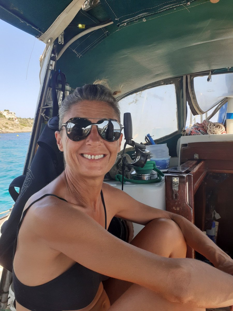Ibiza - Espalmador - Formentera mit klassischem Segelboot