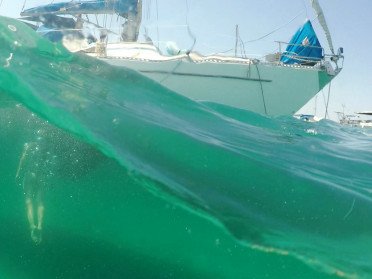 Vela e ancoraggio a Ibiza