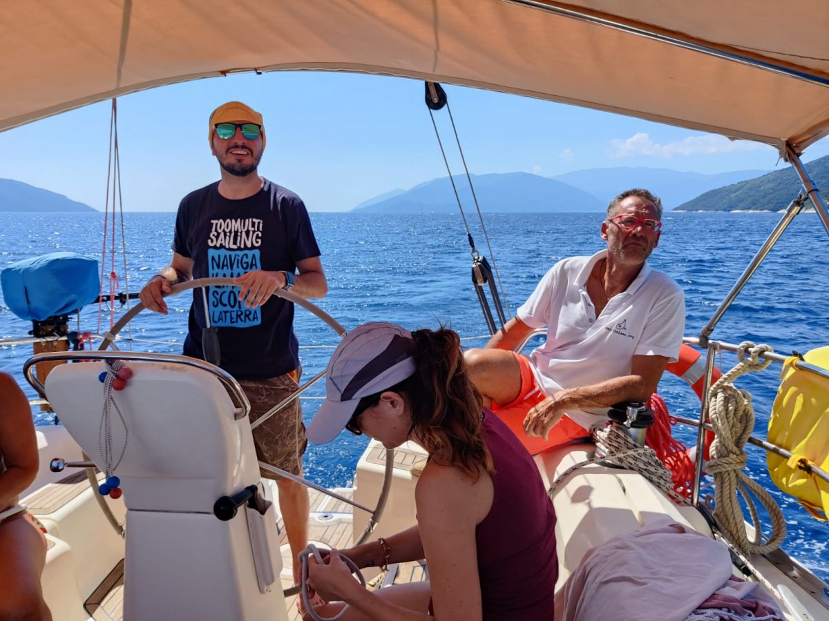 Abenteuer auf dem Meer bei Korfu