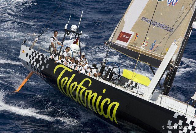 Curso de navegación Volvo 70 en Vigo