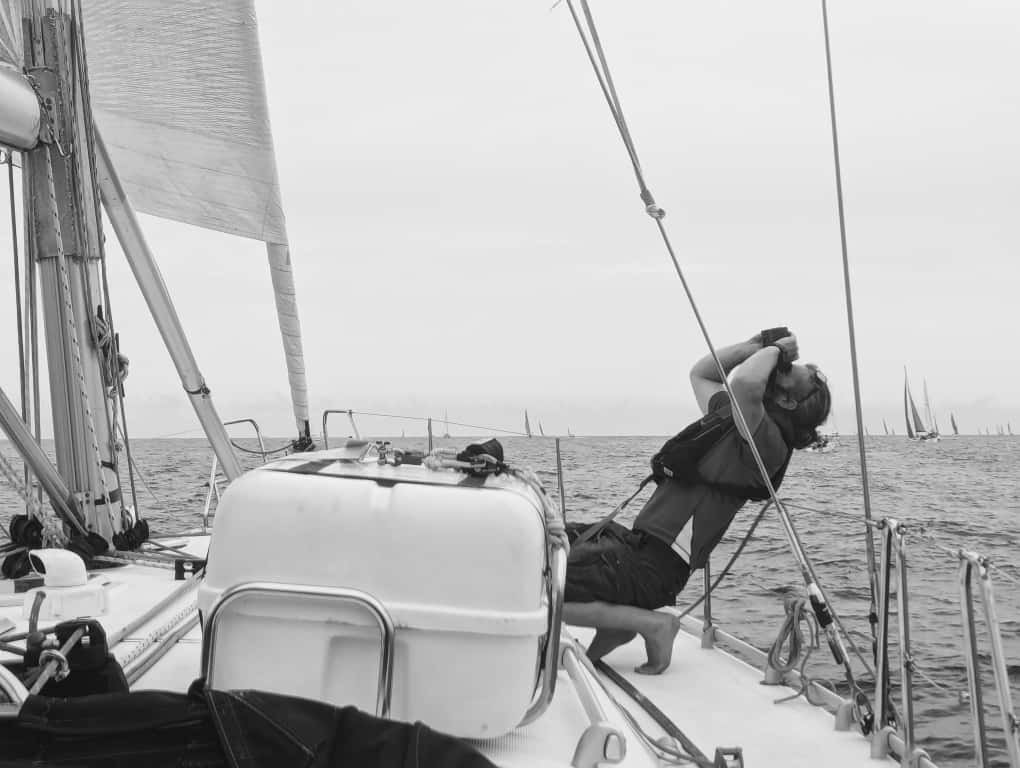 Preparations for the Aegean 600 Race