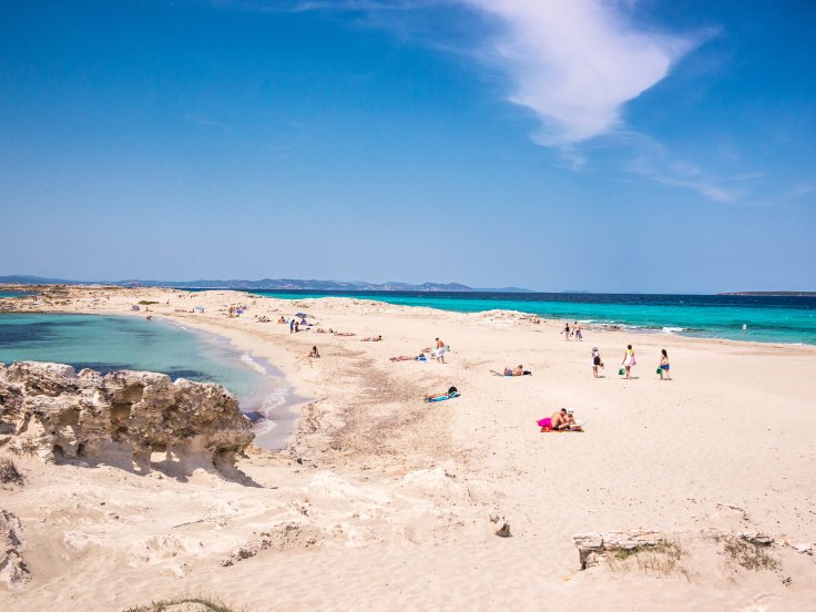 Beach of Ses Illetes, Formentera