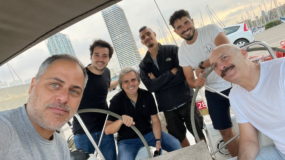 Sailing in the Mediterranean