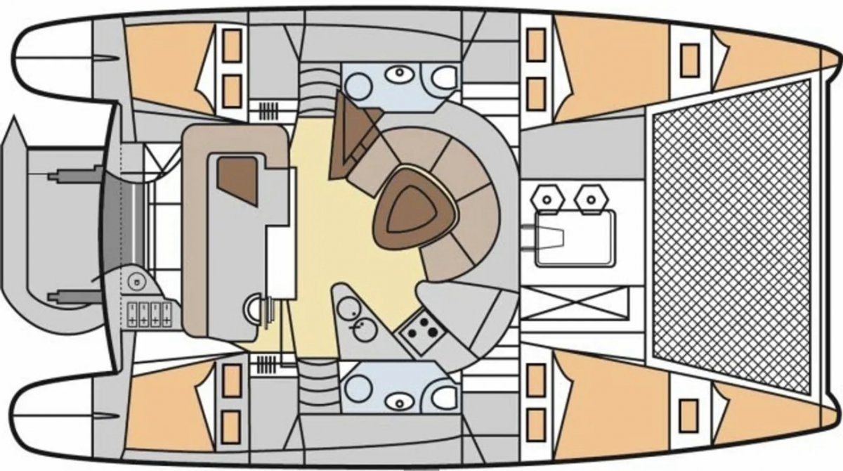 Katamaran - Fountaine - 11 {{i18n.capacity}}