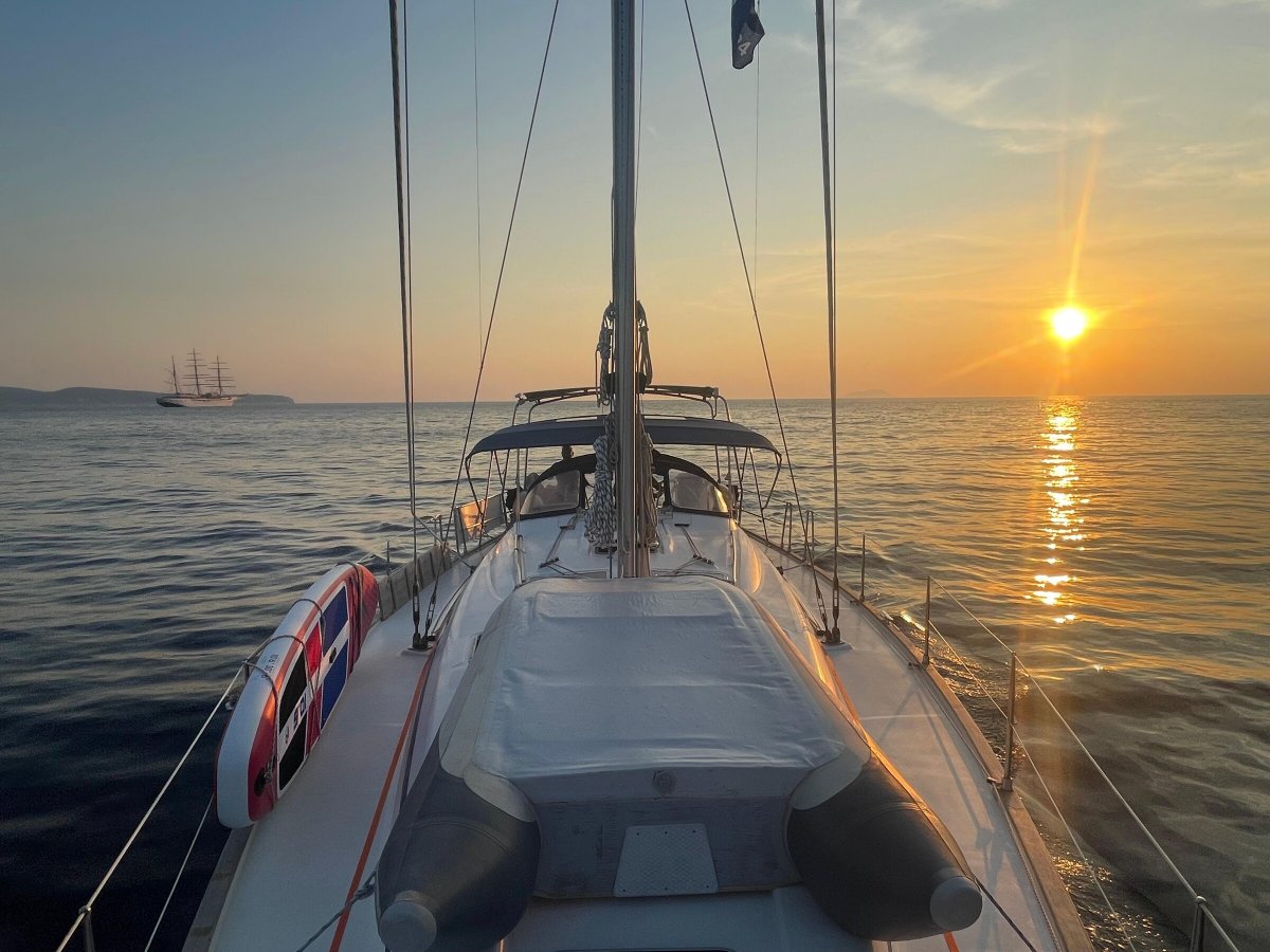 Entrenamiento de navegación en el mar