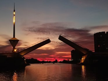 Puesta de Sol por el Mar Menor