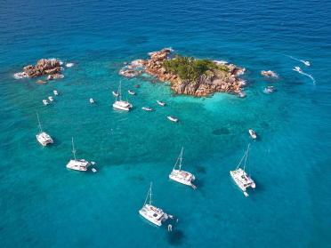 Vacaciones en las Seychelles a bordo de un catamarán