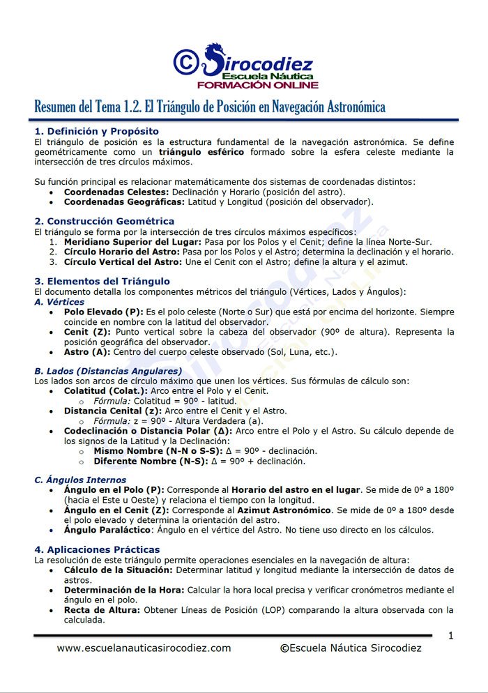 Corso di navigazione marina