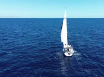 Regata Ruta de la Sal en Denia con barcos tradicionales