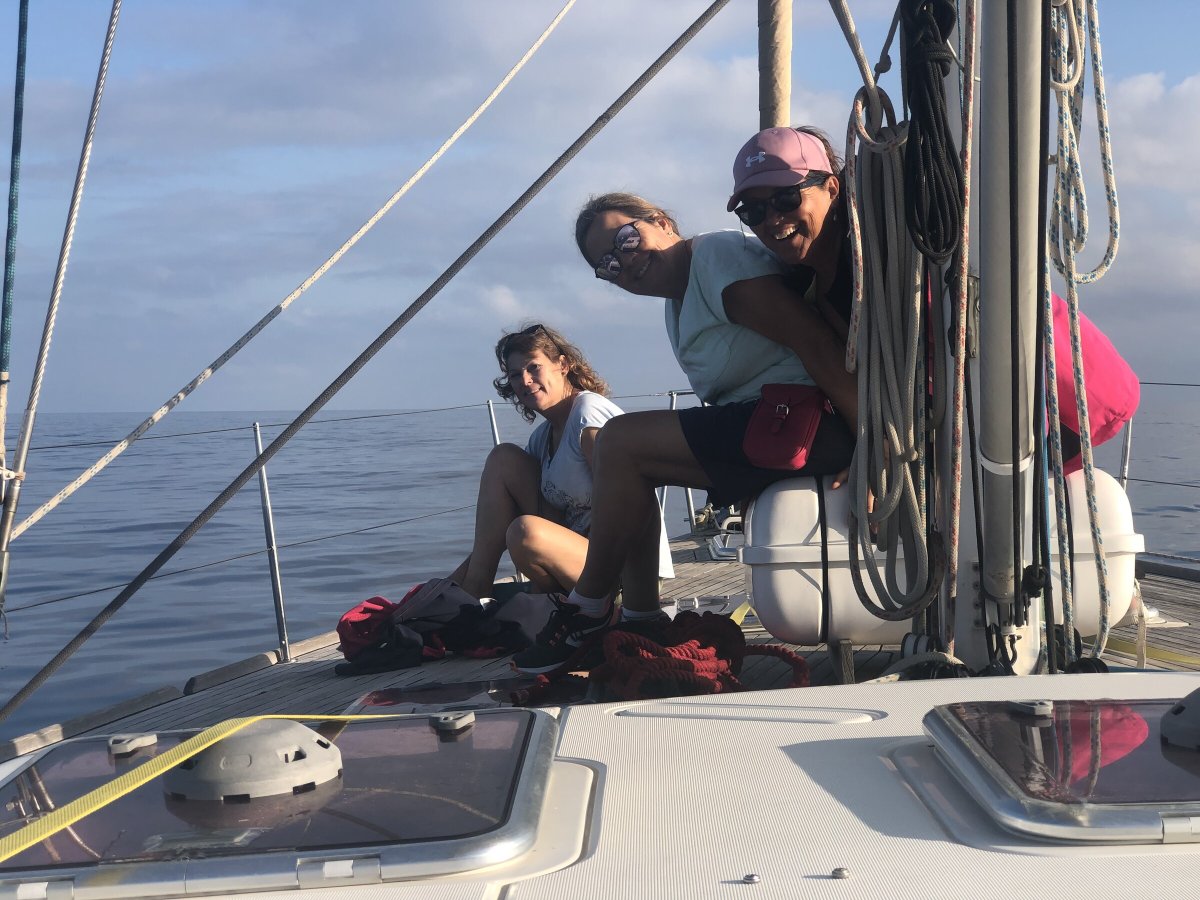 Sailing experience on a Big Sailboat near Valencia