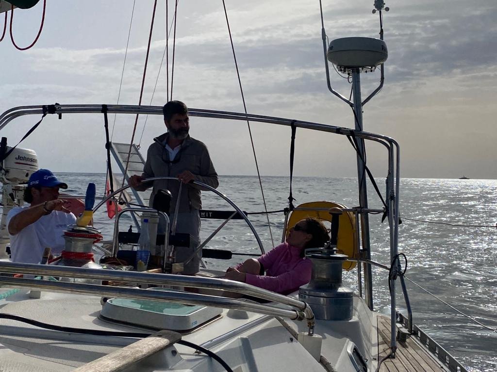 Sailing in the Mediterranean