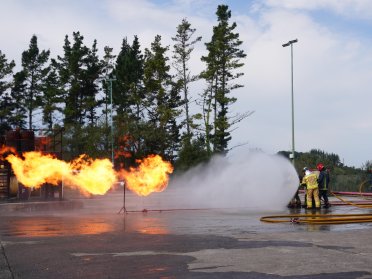 Actualización de Avanzado contra incendios en Ordizia (Gipuzkoa)