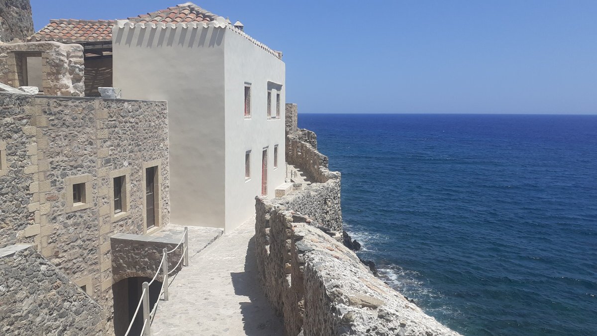 Viaje en catamarán desde Cithera a Kalamata en el sur del Peloponeso