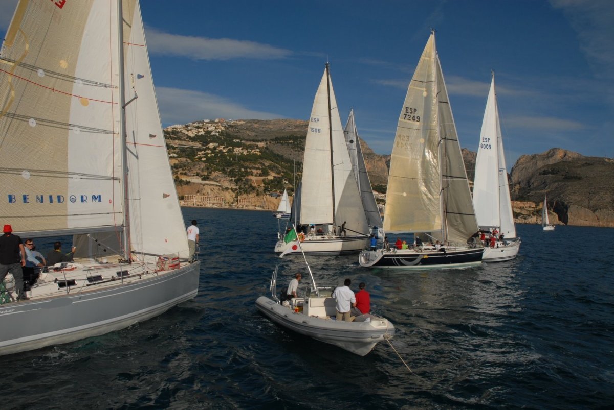 Navigationskurs im Mittelmeer