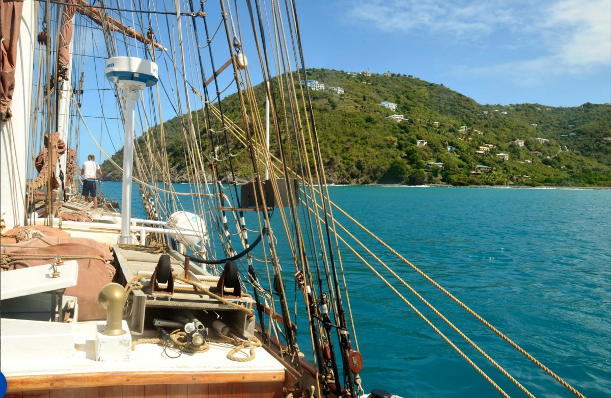 Imágenes de la vela en el Kattegat