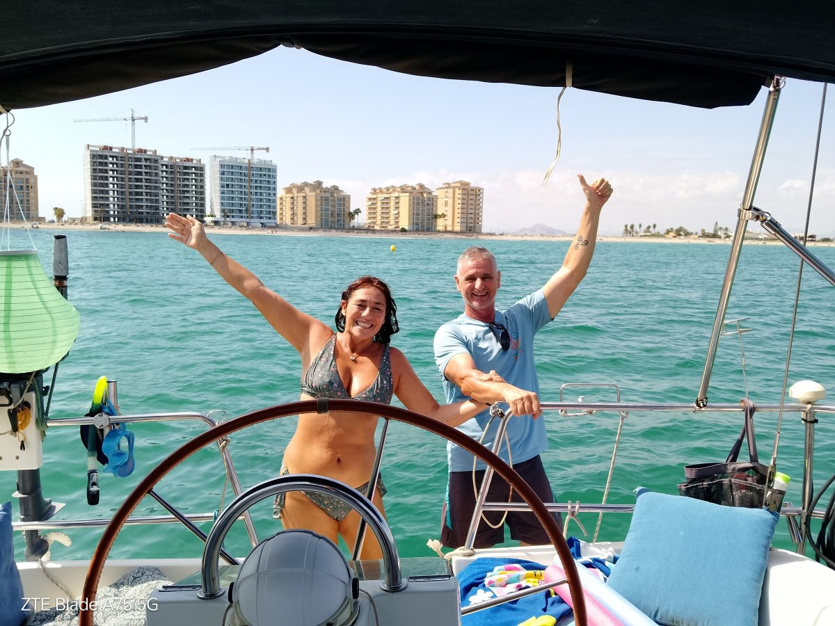 Sailing on the Mar Menor