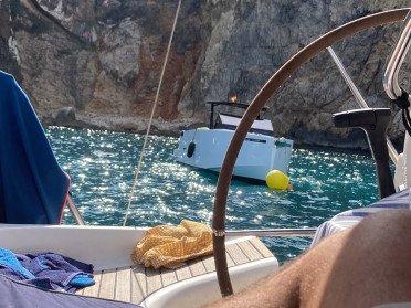 Zwei Nächte auf einem Segelboot entlang der Küste von Jávea, Moraira, Calpe und Altea