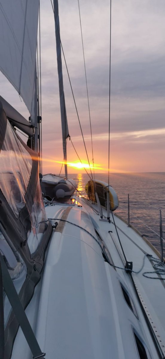 Segeltörn im Tyrrhenischen Meer