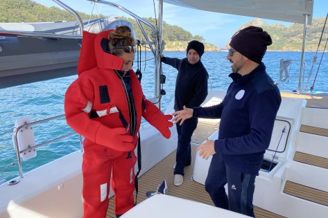 Prácticas de Ampliación PER + Vela desde Baiona