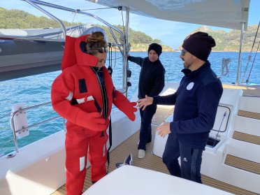 Prácticas de Ampliación PER + Vela desde Baiona