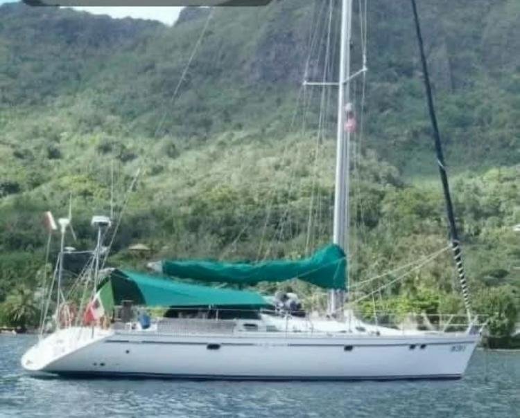 Segel in der Höhe von Ibiza nach Almerimar im Mittelmeer