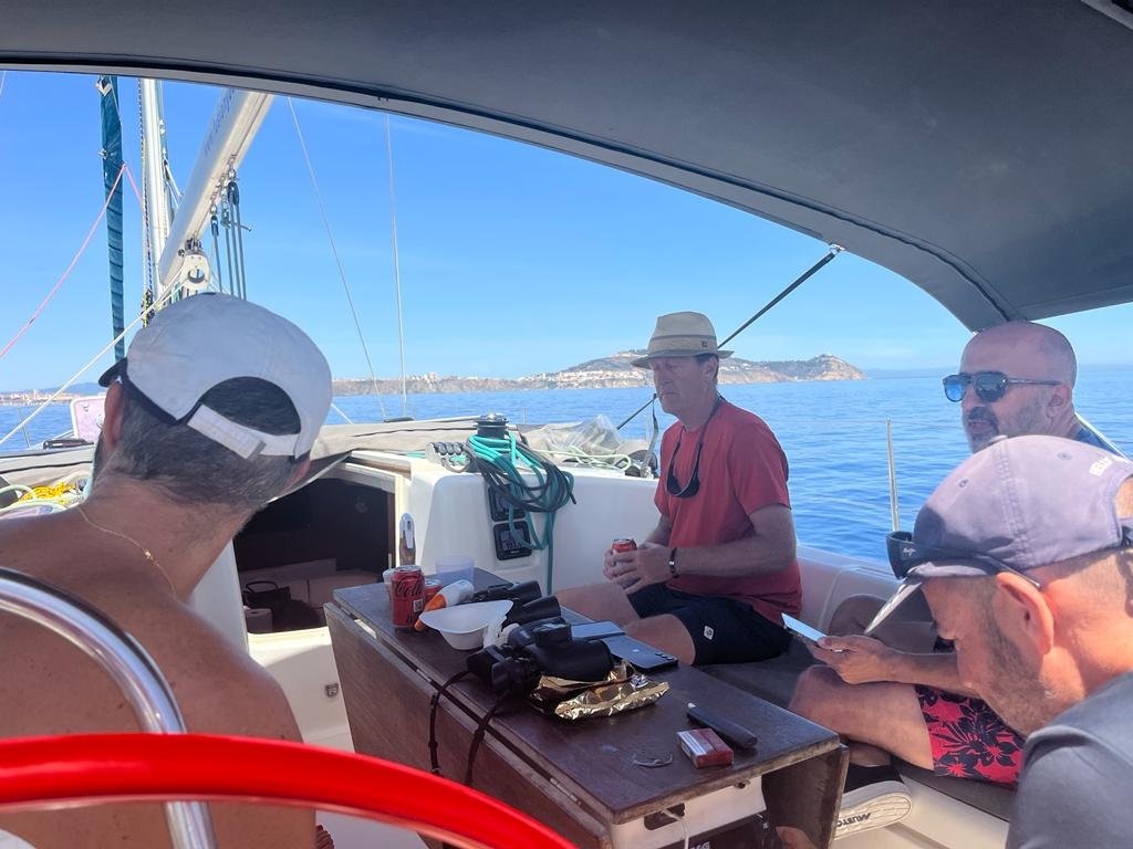 Cruise sailing trip to Morocco - Training offshore