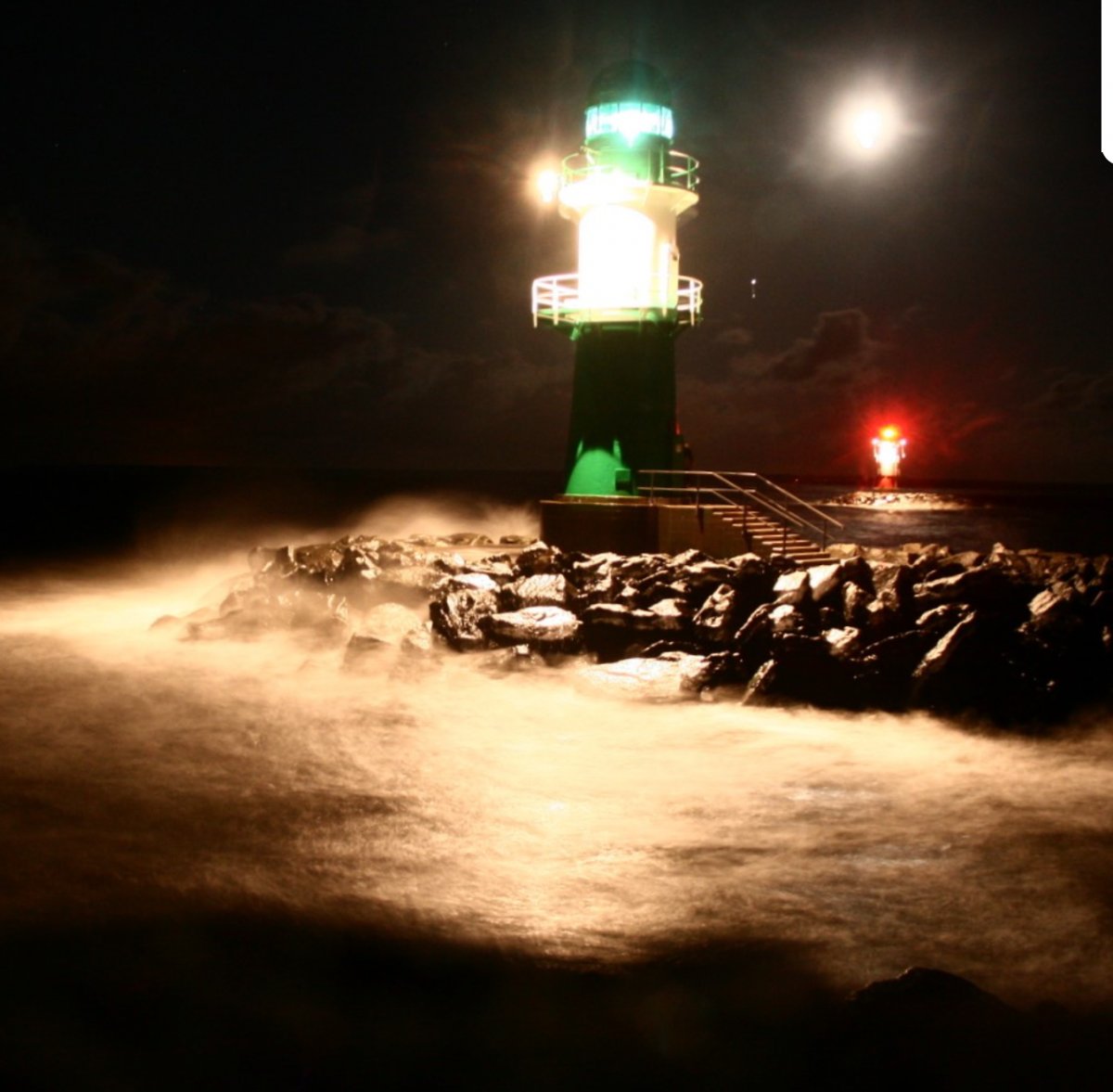 Segelübung in der Nordsee