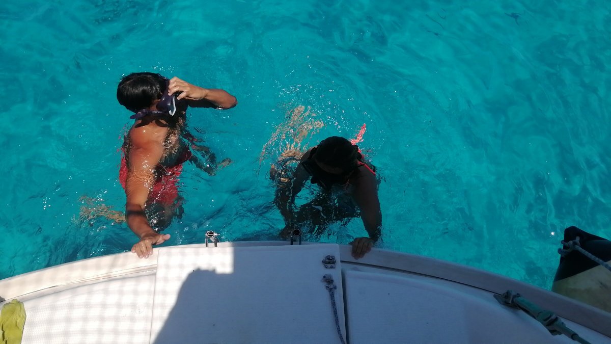 Explore Ibiza's coves on a sailboat