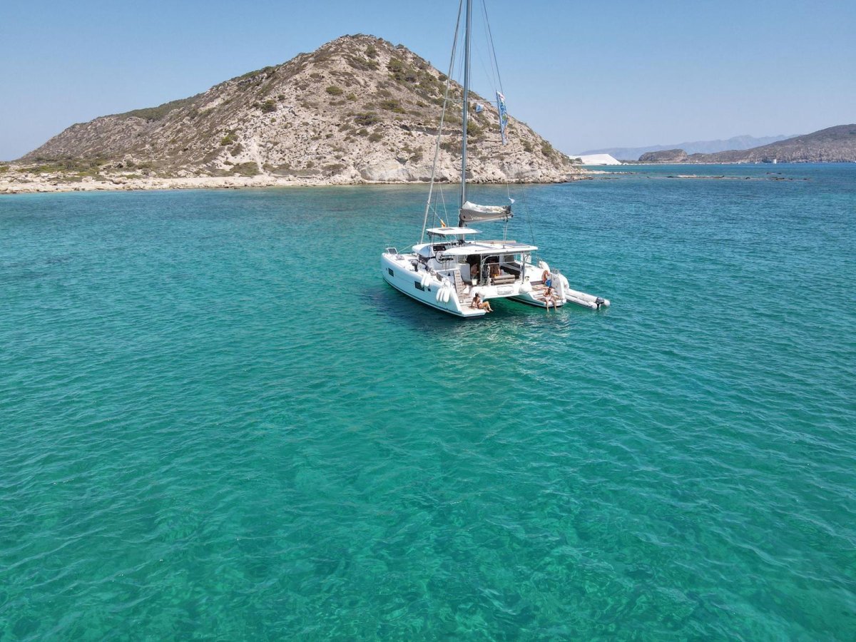 Boat trip to the Ionian Islands with navigation course