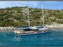 Gulet Holiday from Fethiye to Gocek Bays with Full Board Food Included
