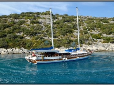 Gulet-Urlaub von Fethiye nach Kekova Bays mit Vollverpflegung