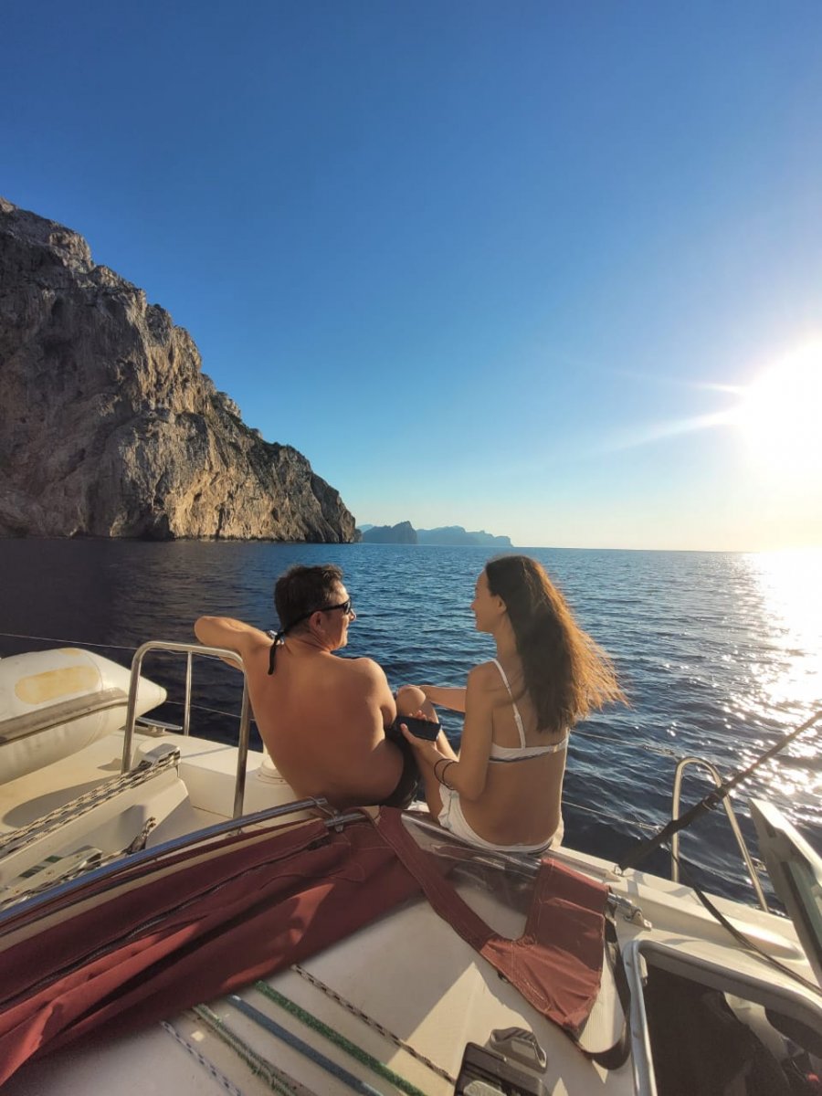 Sailing course from Mallorca to Ibiza