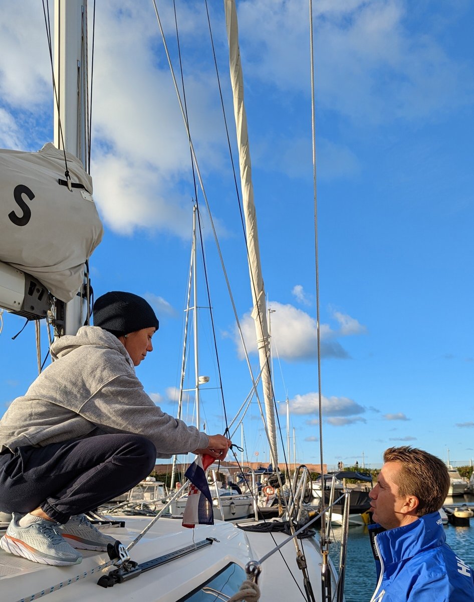 Segeln-Reise im Mittelmeer