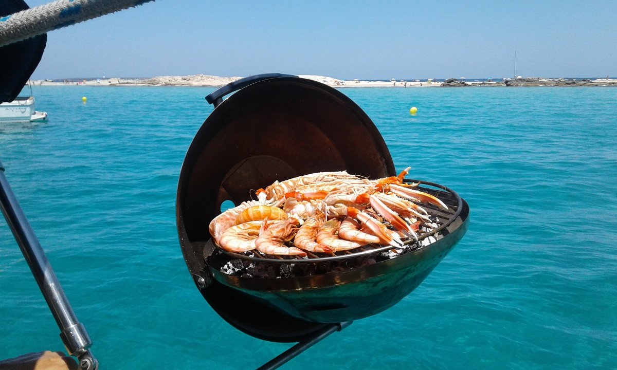 barco de vela Caribe 