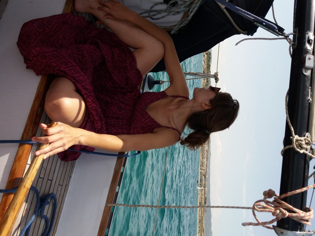 Da Sitges Beach, salpare verso il mare